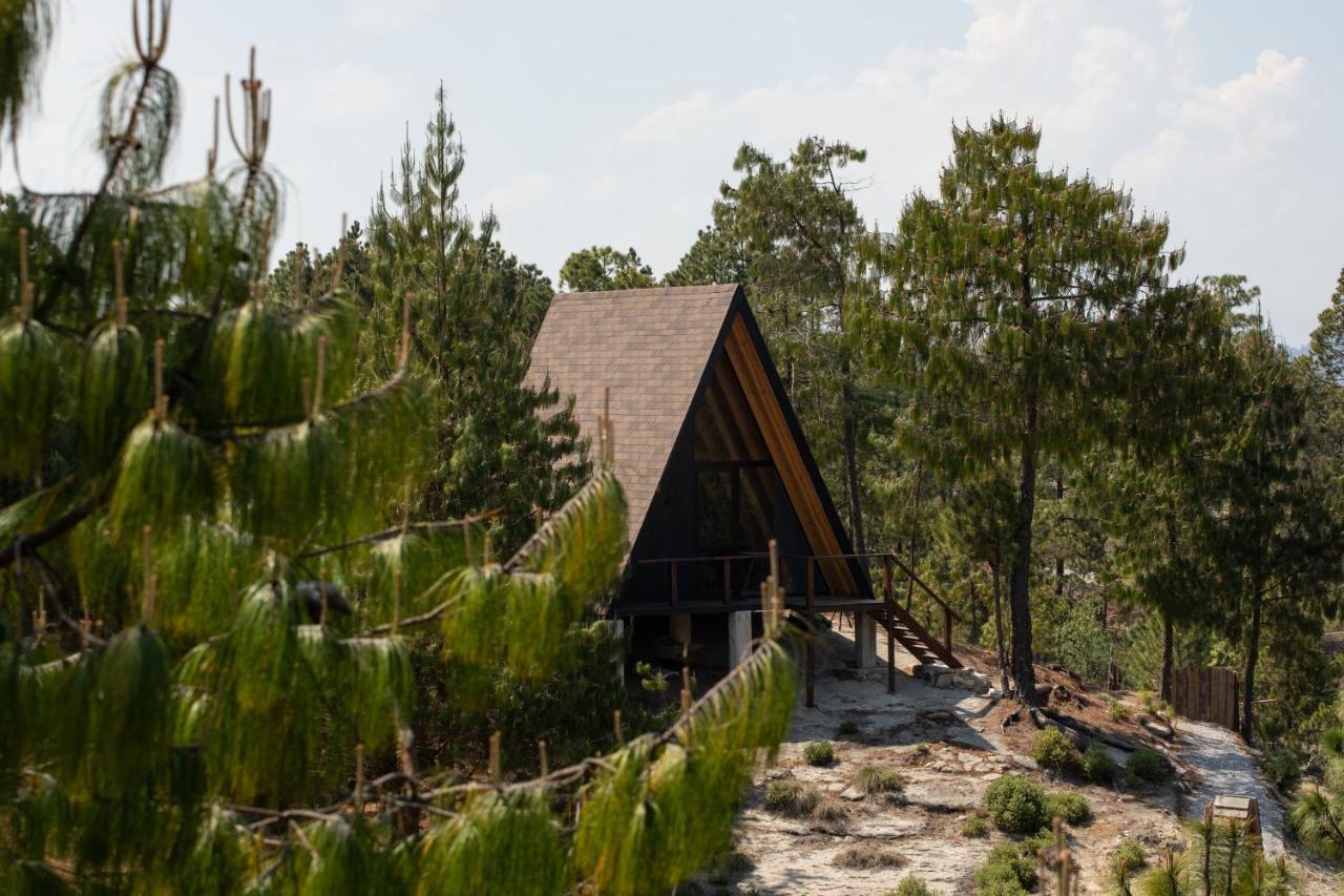 Cabanas Chalets Piedra Alta Zacatlan Camotepec エクステリア 写真