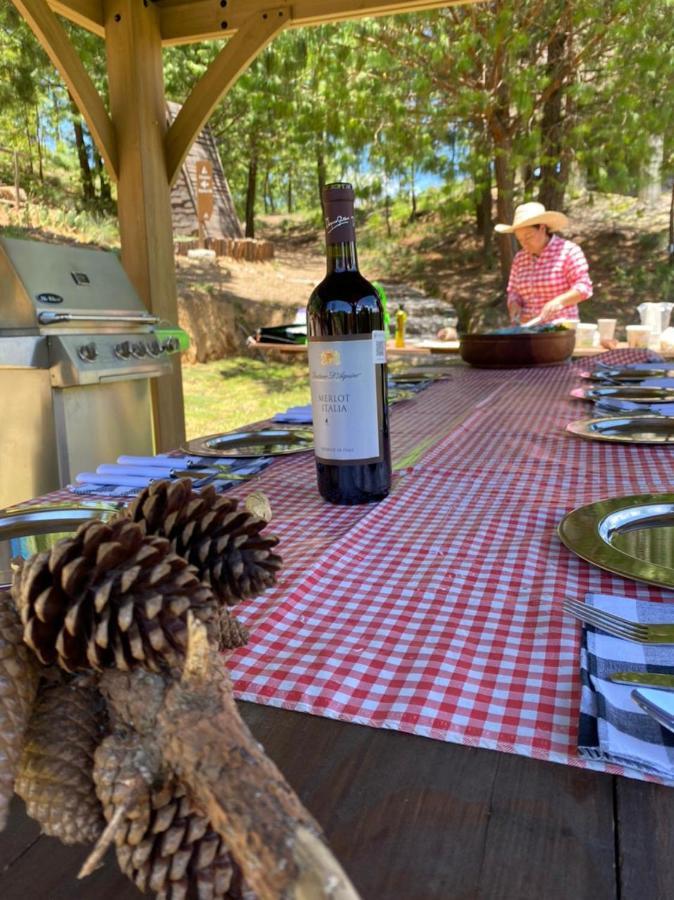 Cabanas Chalets Piedra Alta Zacatlan Camotepec エクステリア 写真